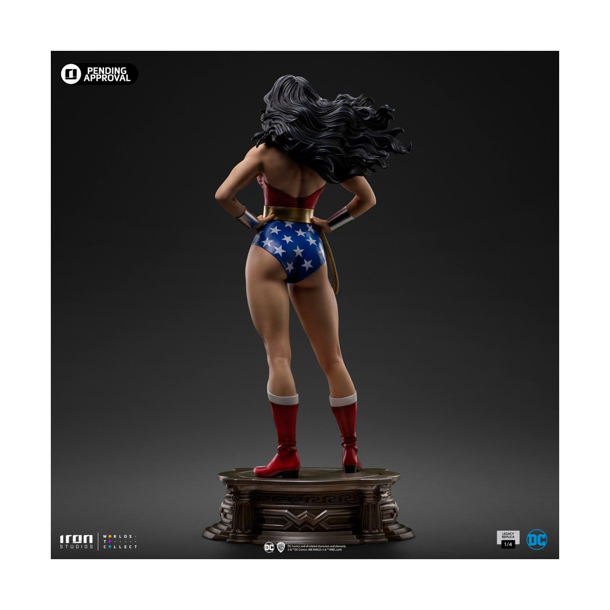 Iron Studios DC Comics - WONDER WOMAN DC TRINITY - Legacy Replica 1/4