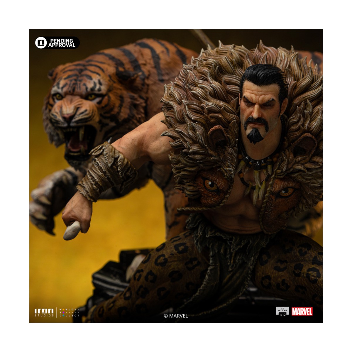 Iron Studios Marvel Comics - Spider-Man Vs Villanos Kraven BDS Arte Escala
