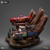 Iron Studios - Disney Pixar - Deluxe Art Scale Rayo McQueen y Remolque Mater 1/10 - Cars