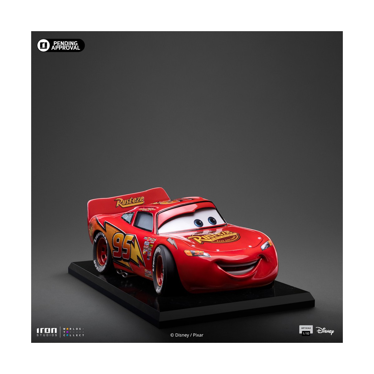 Iron Studios - Disney Pixar - BDS Art Scale Rayo McQueen 1/10 - Cars
