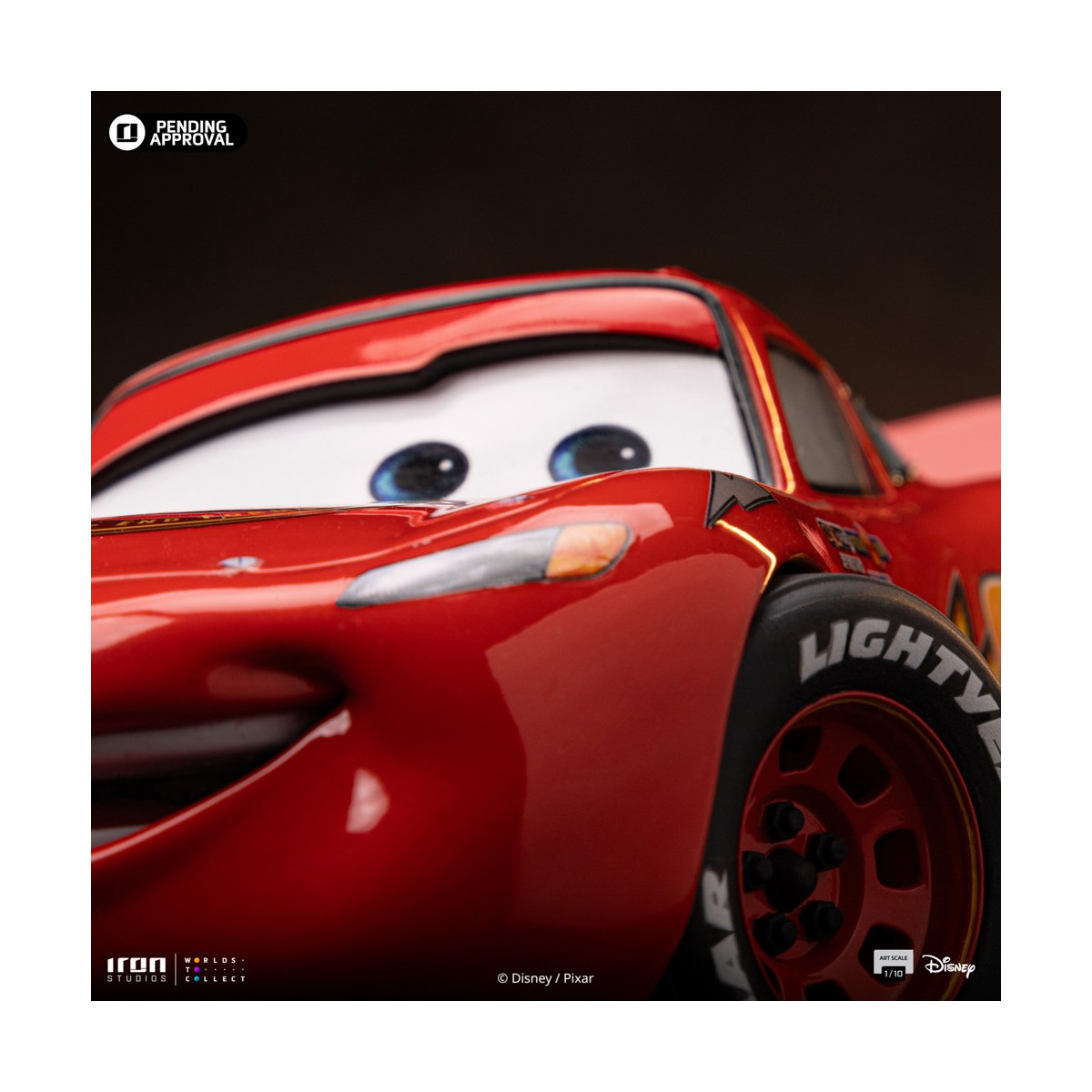Iron Studios - Disney Pixar - BDS Art Scale Rayo McQueen 1/10 - Cars
