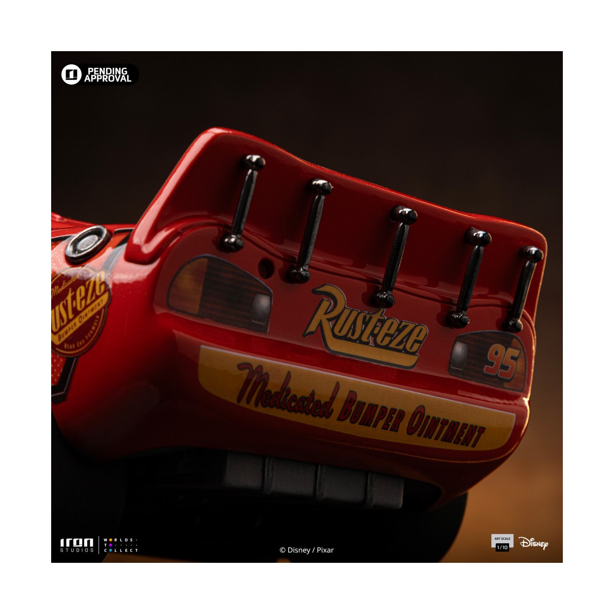 Iron Studios - Disney Pixar - BDS Art Scale Rayo McQueen 1/10 - Cars