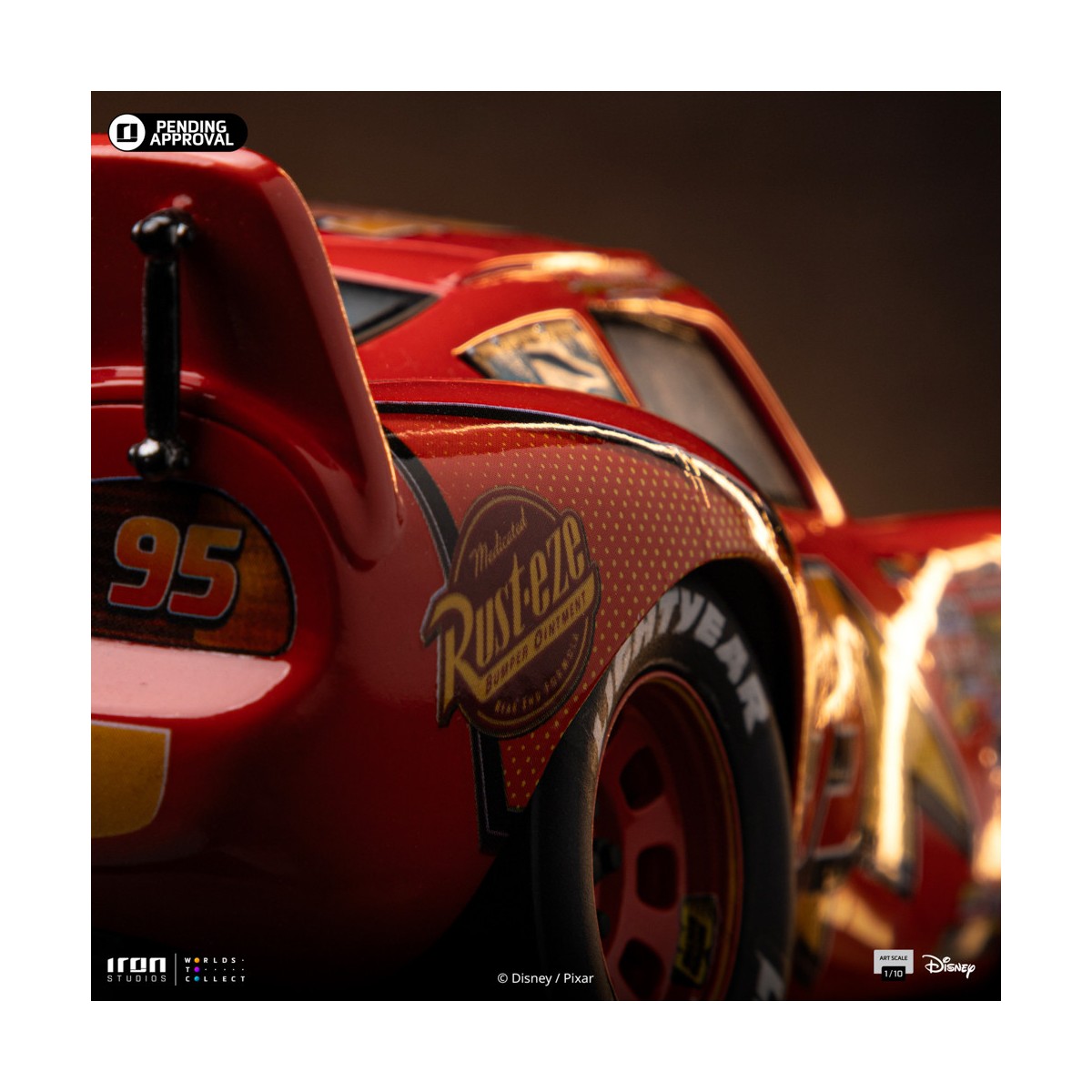 Iron Studios - Disney Pixar - BDS Art Scale Rayo McQueen 1/10 - Cars