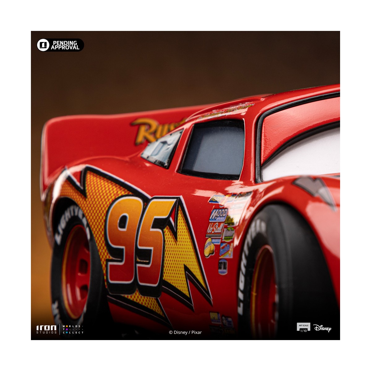 Iron Studios - Disney Pixar - BDS Art Scale Rayo McQueen 1/10 - Cars