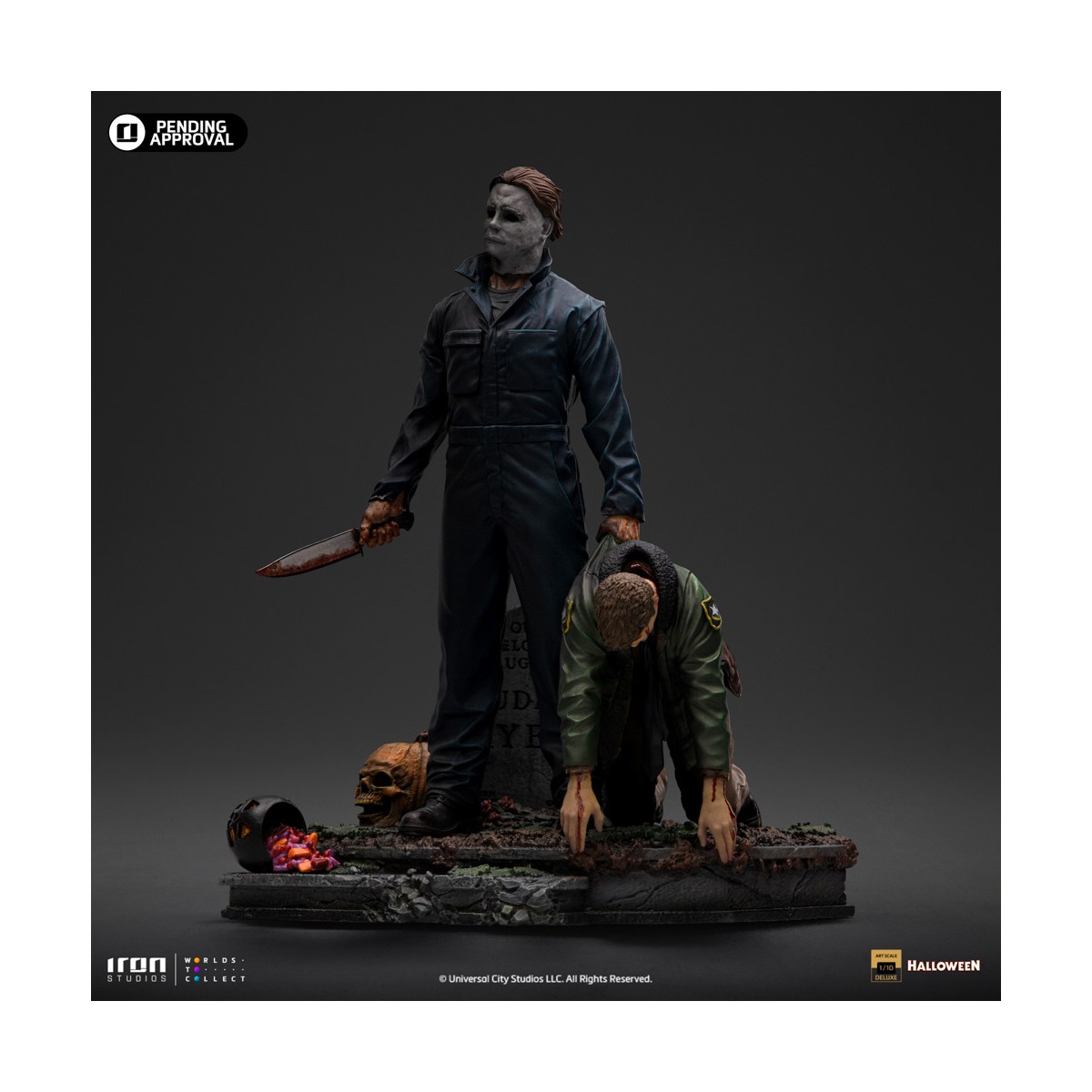 Iron Studio Horror Series - Halloween (2018) - Michael Myers Deluxe Art Escala 1/10