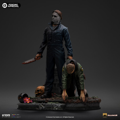 Iron Studio Horror Series - Halloween (2018) - Michael Myers Deluxe Art Escala 1/10