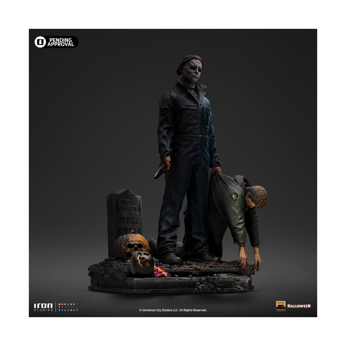 Iron Studio Horror Series - Halloween (2018) - Michael Myers Deluxe Art Escala 1/10