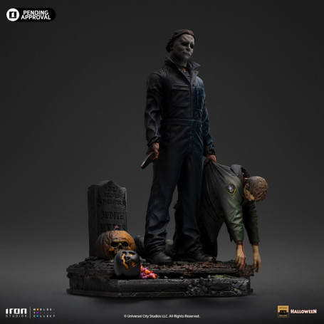 Iron Studio Horror Series - Halloween (2018) - Michael Myers Deluxe Art Escala 1/10