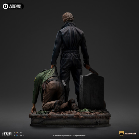 Iron Studio Horror Series - Halloween (2018) - Michael Myers Deluxe Art Escala 1/10