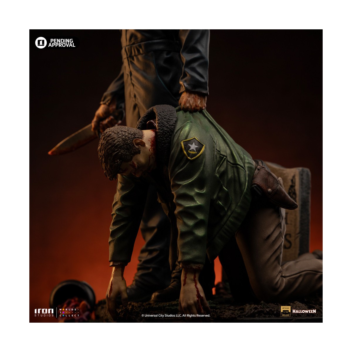 Iron Studio Horror Series - Halloween (2018) - Michael Myers Deluxe Art Escala 1/10
