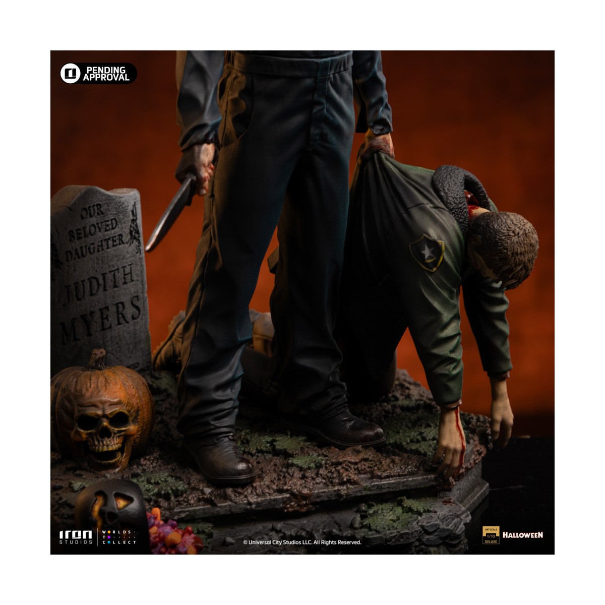 Iron Studio Horror Series - Halloween (2018) - Michael Myers Deluxe Art Escala 1/10