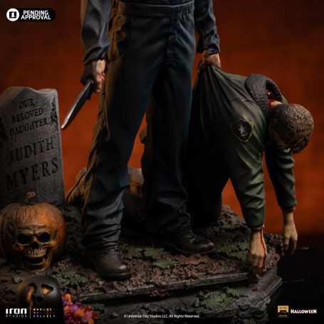 Iron Studio Horror Series - Halloween (2018) - Michael Myers Deluxe Art Escala 1/10