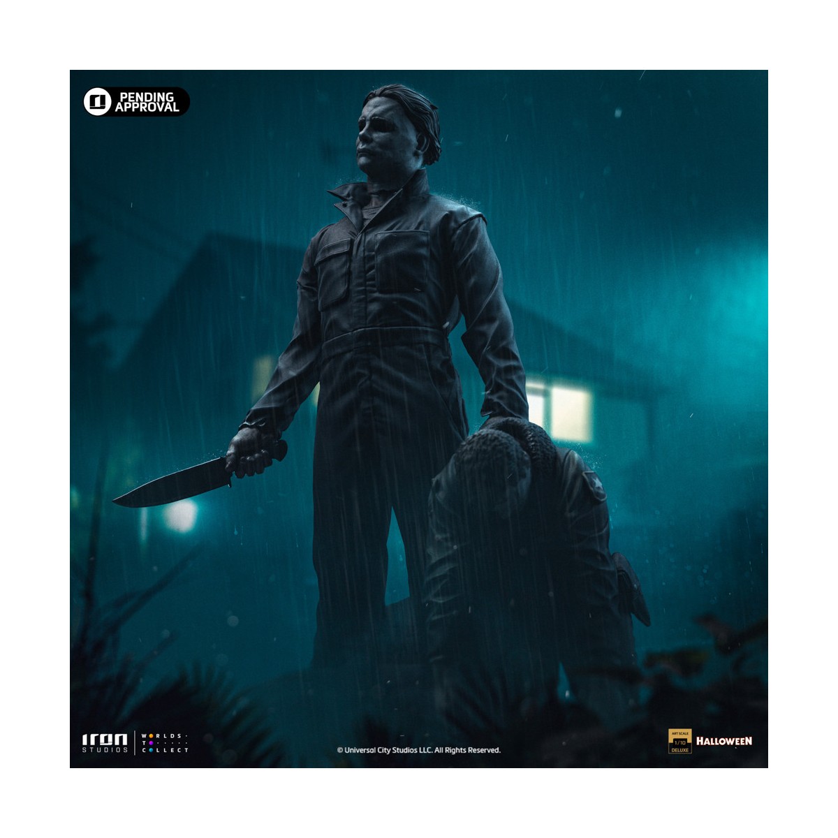 Iron Studio Horror Series - Halloween (2018) - Michael Myers Deluxe Art Escala 1/10