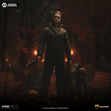 Iron Studio Horror Series - Halloween (2018) - Michael Myers Deluxe Art Escala 1/10