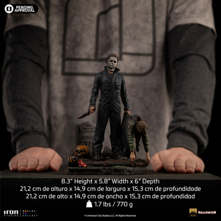 Iron Studio Horror Series - Halloween (2018) - Michael Myers Deluxe Art Escala 1/10