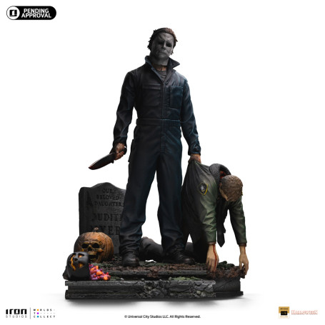 Iron Studio Horror Series - Halloween (2018) - Michael Myers Deluxe Art Escala 1/10