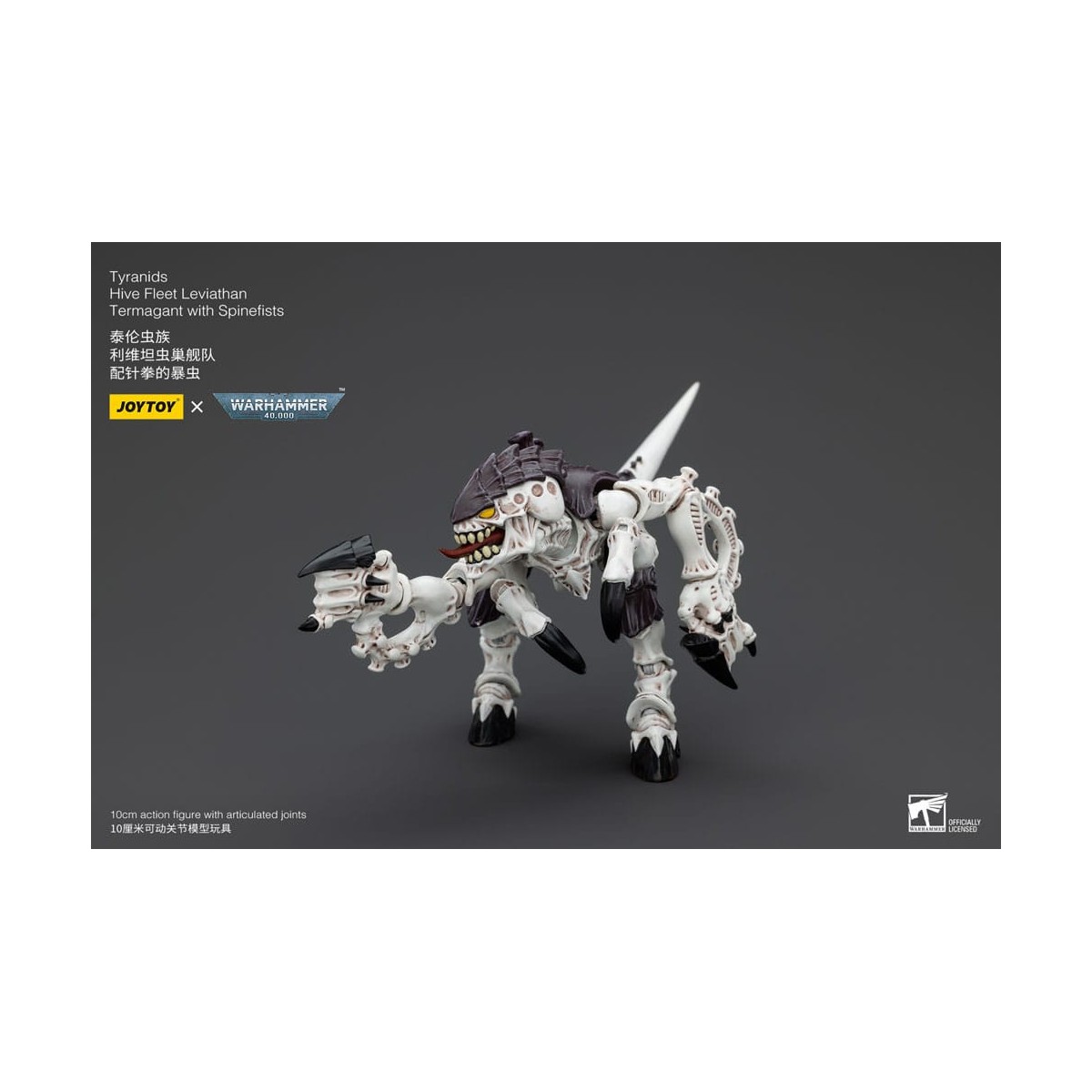 JoyToy Tiránidos - Flota Colmena Leviatán Termagante con Spinefists 1/18 - Warhammer 40K