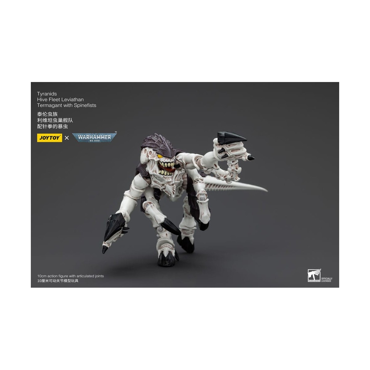 JoyToy Tiránidos - Flota Colmena Leviatán Termagante con Spinefists 1/18 - Warhammer 40K