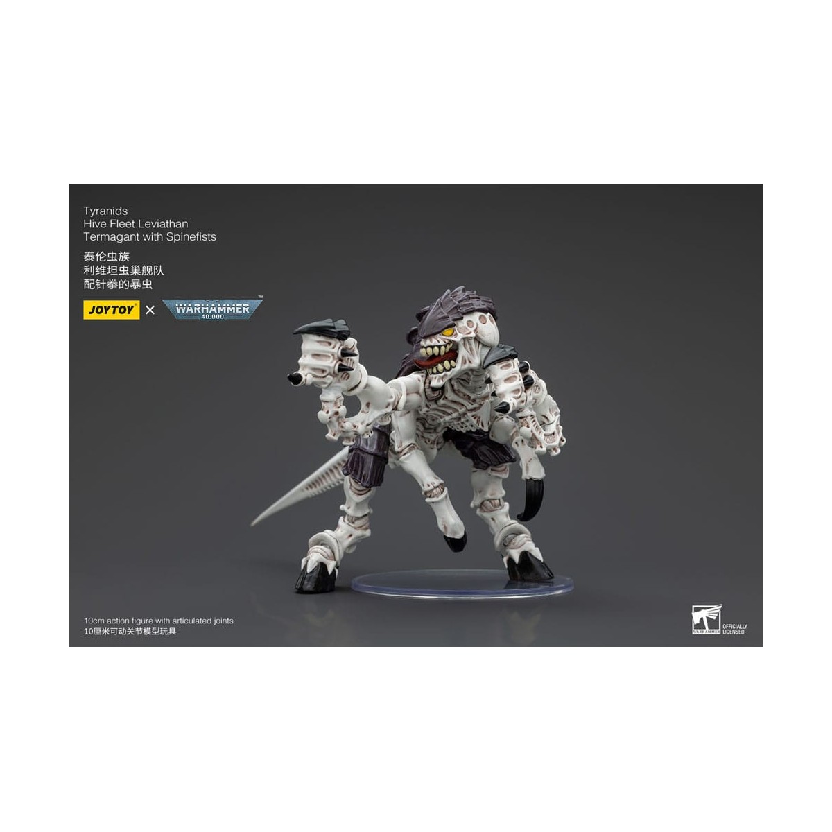 JoyToy Tiránidos - Flota Colmena Leviatán Termagante con Spinefists 1/18 - Warhammer 40K