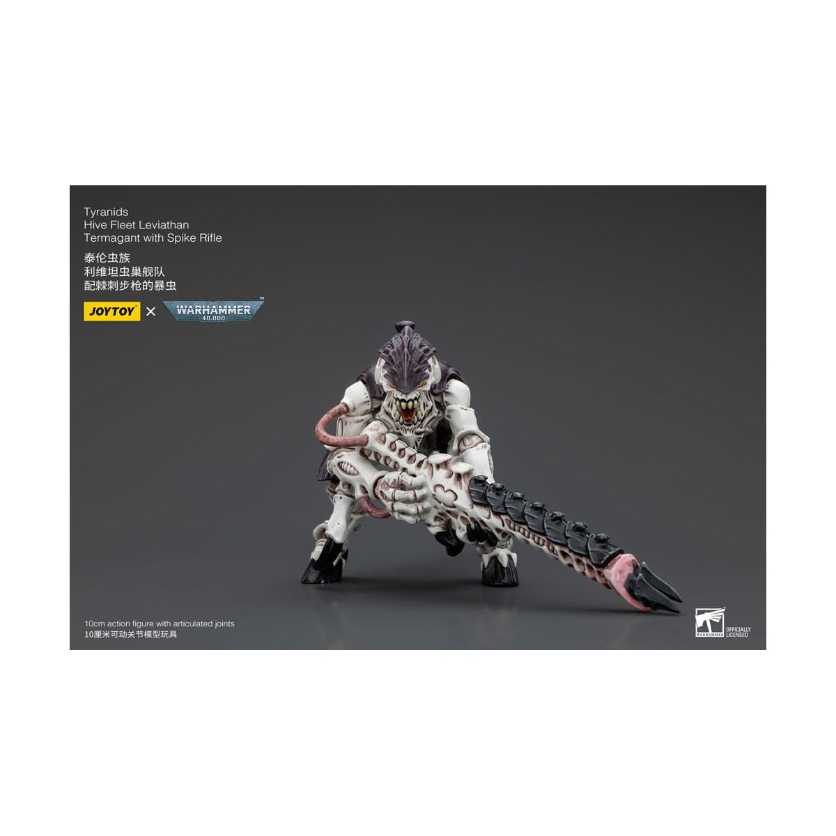 JoyToy Tiránidos - Flota Colmena Leviatán Termagante con Rifle de Puntas 1/18 - Warhammer 40K