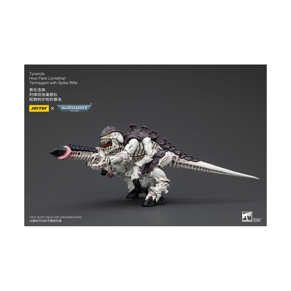 JoyToy Tiránidos - Flota Colmena Leviatán Termagante con Rifle de Puntas 1/18 - Warhammer 40K