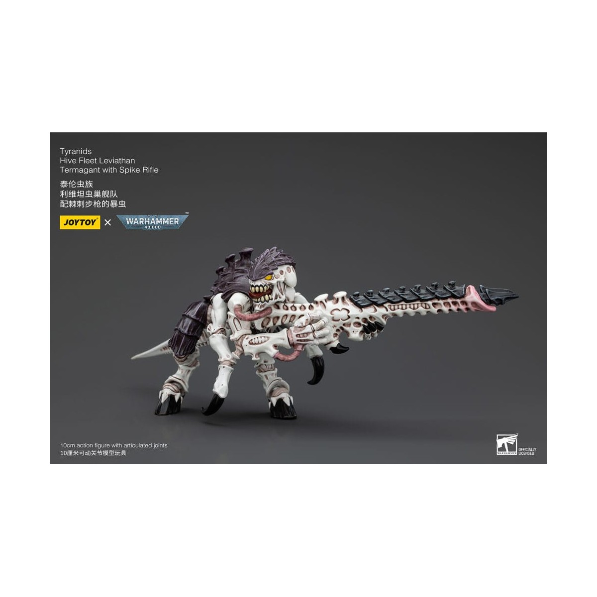 JoyToy Tiránidos - Flota Colmena Leviatán Termagante con Rifle de Puntas 1/18 - Warhammer 40K