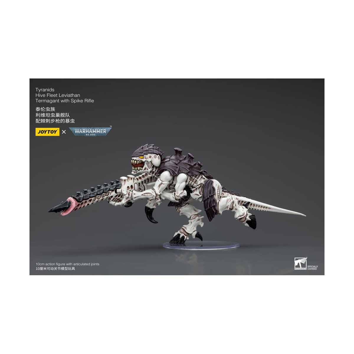 JoyToy Tiránidos - Flota Colmena Leviatán Termagante con Rifle de Puntas 1/18 - Warhammer 40K