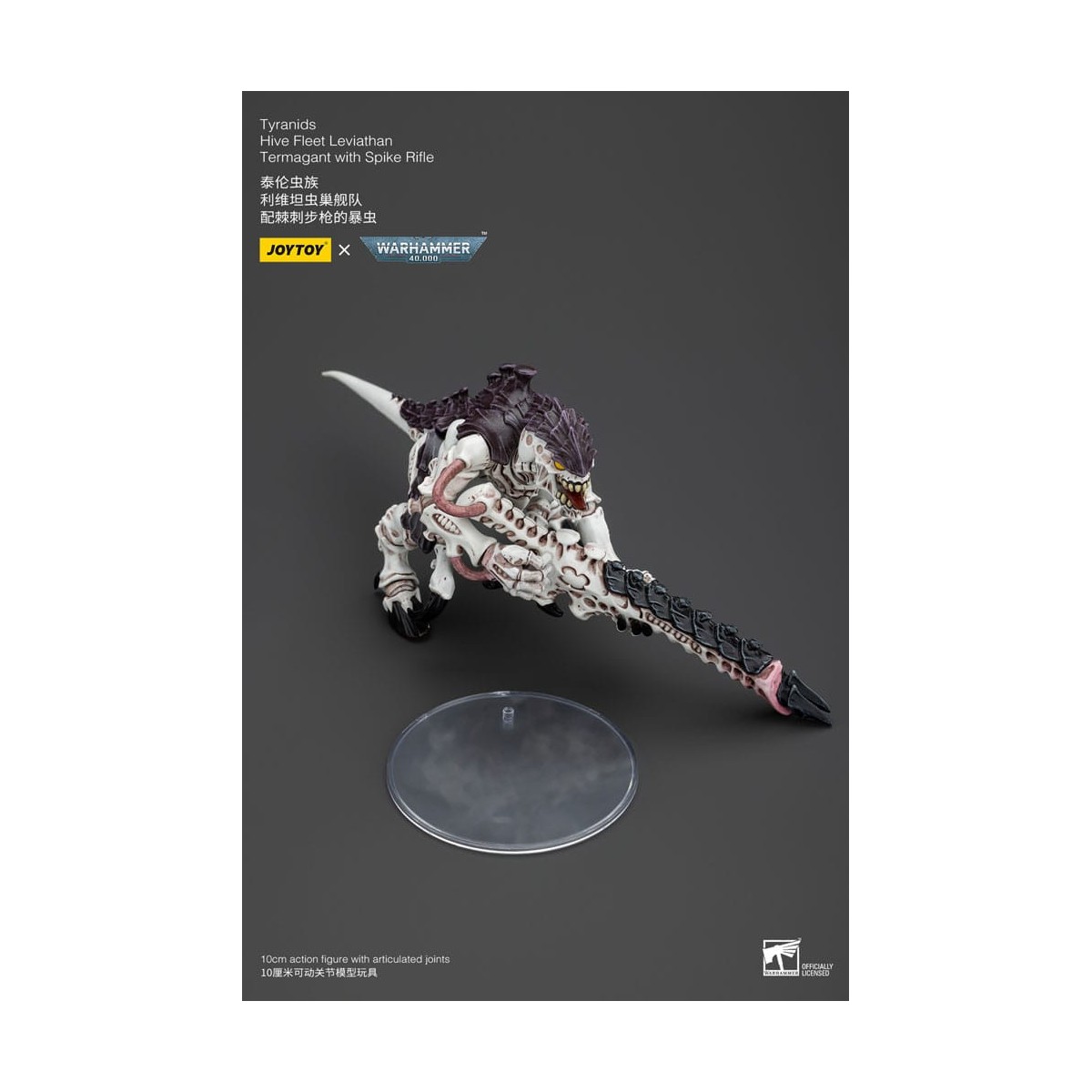 JoyToy Tiránidos - Flota Colmena Leviatán Termagante con Rifle de Puntas 1/18 - Warhammer 40K