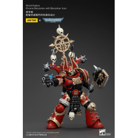 JoyToy Marines Espaciales del Caos - Comedores del Mundo Khorne Berzerker con Berzerker lcon 1/18 - Warhammer 40K