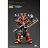 JoyToy Marines Espaciales del Caos - Comedores del Mundo Khorne Berzerker con Eviscerator Chainaxe 1/18 - Warhammer 40K
