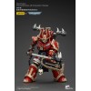 JoyToy Marines Espaciales del Caos - Comedores del Mundo Khorne Berzerker con Eviscerator Chainaxe 1/18 - Warhammer 40K