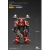 JoyToy Marines Espaciales del Caos - Comedores del Mundo Khorne Berzerker con Eviscerator Chainsword 1/18 - Warhammer 40K