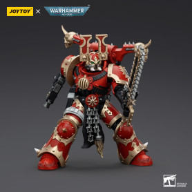 JoyToy Marines Espaciales del Caos - Comedores del Mundo Khorne Berzerker 5 - Warhammer 40K