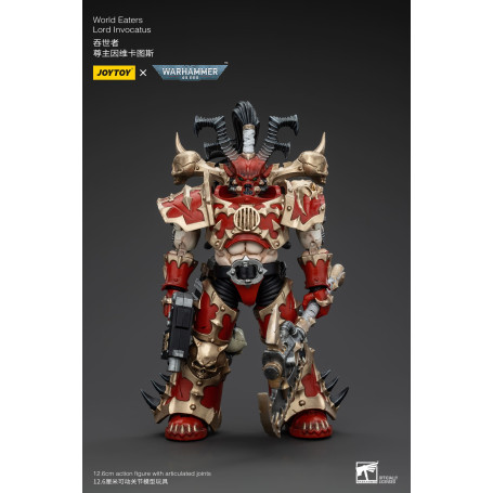 JoyToy Marines Espaciales del Caos - Comedores del Mundo Lord Invocatus - Warhammer 40K