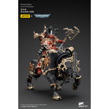 JoyToy Marines Espaciales del Caos - Comedores del Mundo Lord Invocatus - Warhammer 40K