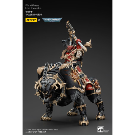 JoyToy Marines Espaciales del Caos - Comedores del Mundo Lord Invocatus - Warhammer 40K