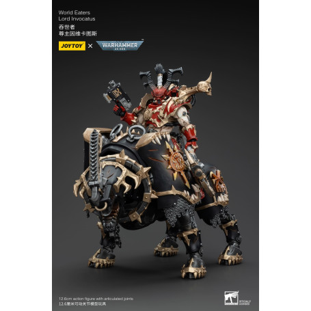 JoyToy Marines Espaciales del Caos - Comedores del Mundo Lord Invocatus - Warhammer 40K