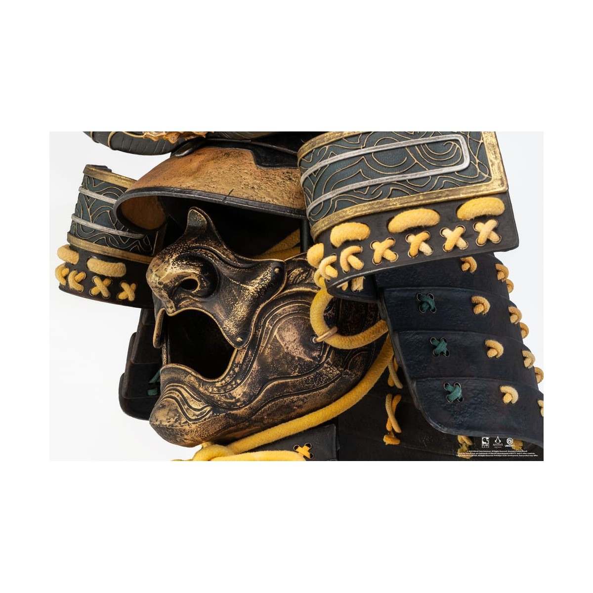 Pure Arts - Réplica a escala 1/1 del casco de Yasuke - Assassin's Creed Shadows