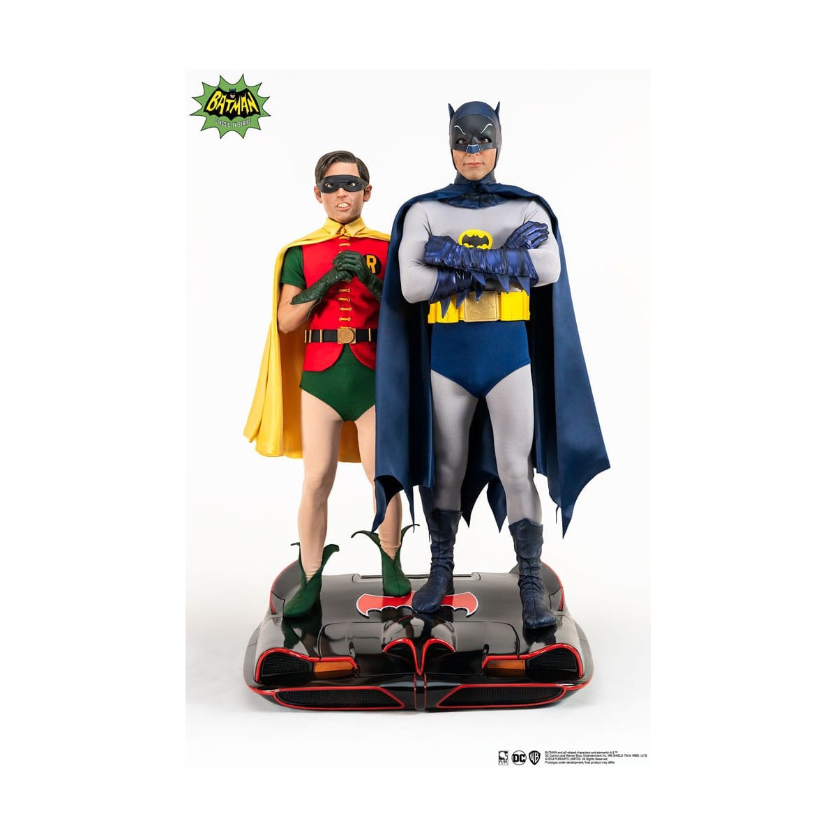 Pure Arts - Estatua de Batman y Robin (1966) 1/4