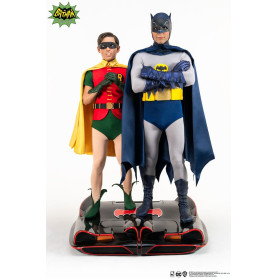 Pure Arts - Estatua de Batman y Robin (1966) 1/4