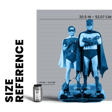 Pure Arts - Estatua de Batman y Robin (1966) 1/4