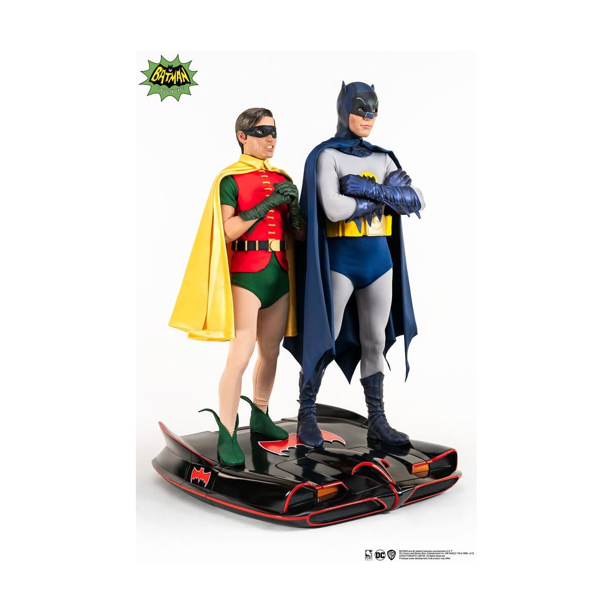 Pure Arts - Estatua de Batman y Robin (1966) 1/4