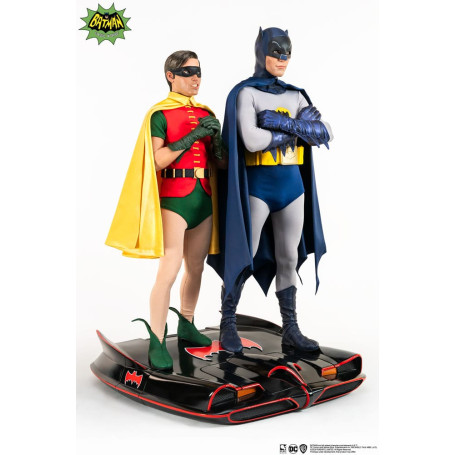 Pure Arts - Estatua de Batman y Robin (1966) 1/4
