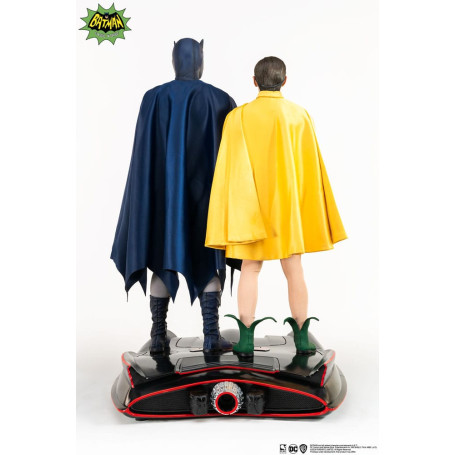 Pure Arts - Estatua de Batman y Robin (1966) 1/4