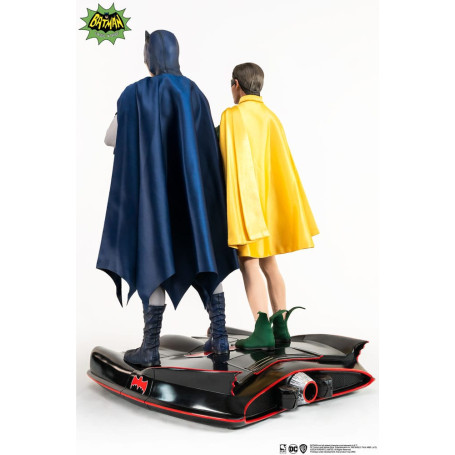 Pure Arts - Estatua de Batman y Robin (1966) 1/4