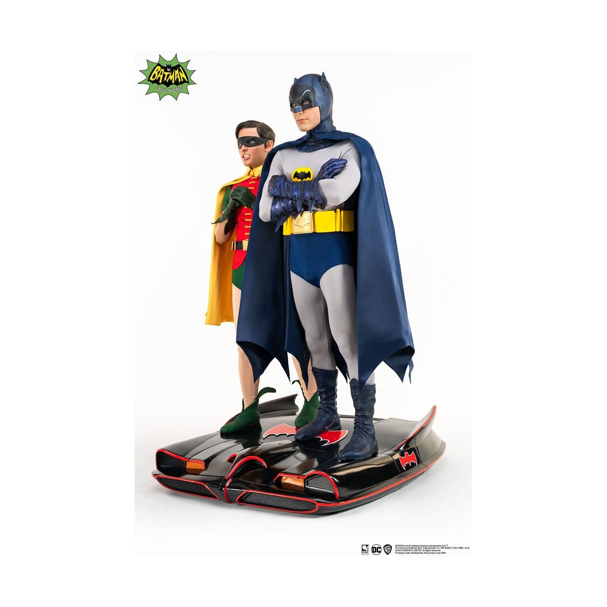 Pure Arts - Estatua de Batman y Robin (1966) 1/4