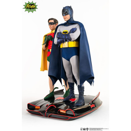 Pure Arts - Estatua de Batman y Robin (1966) 1/4