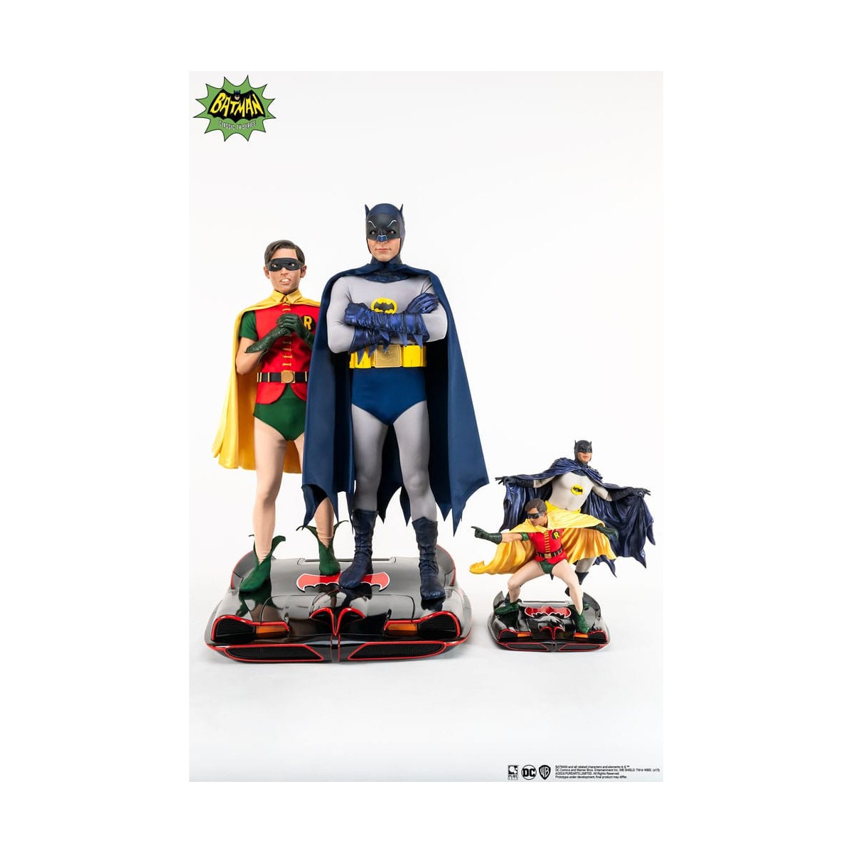 Pure Arts - Estatua de Batman y Robin (1966) 1/4
