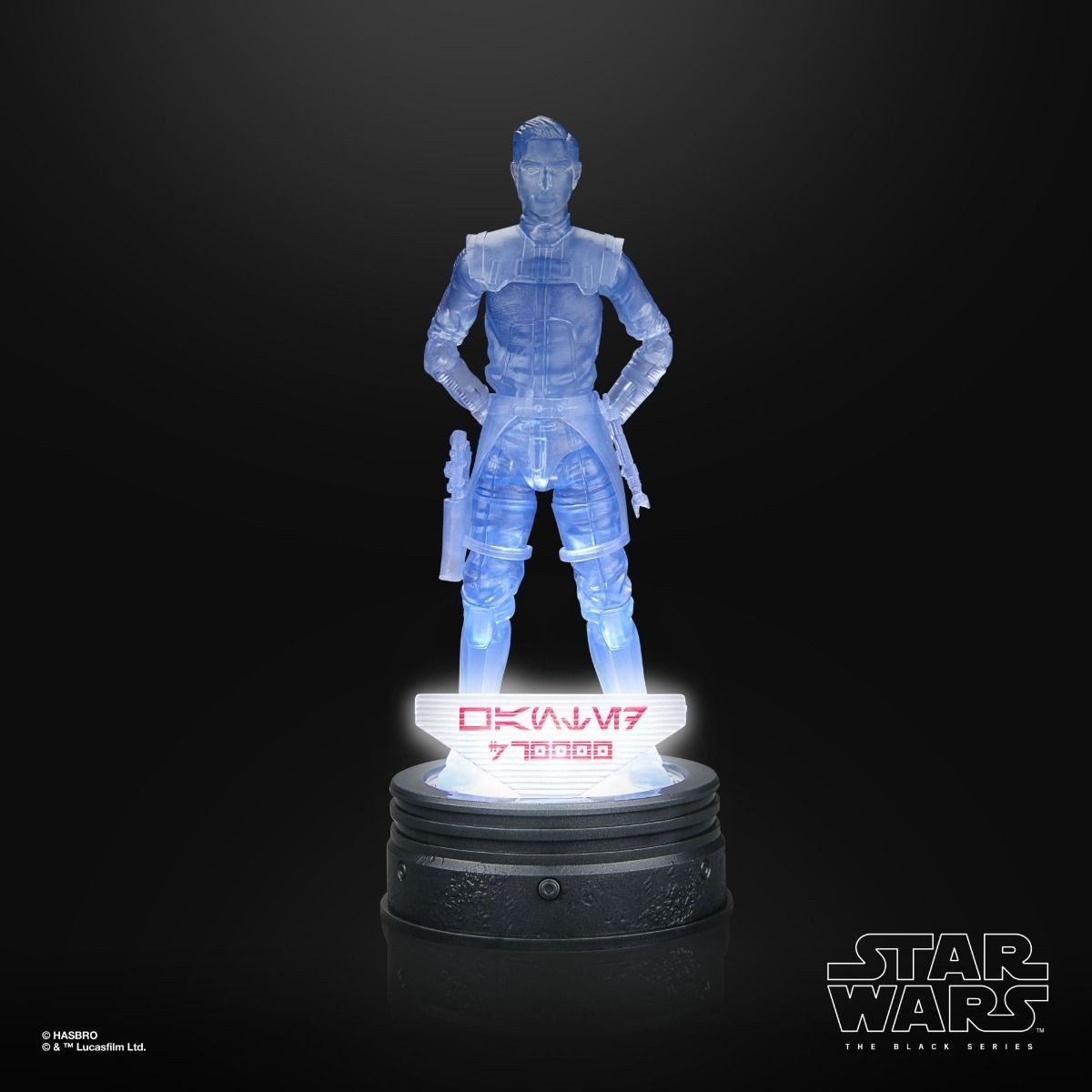 Star Wars La Serie Negra - Ezra Bridger Colección Holocomm - Ahsoka