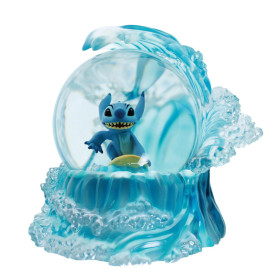 Enesco Disney Lilo & Stitch - Stitch Surfer bola de nieve
